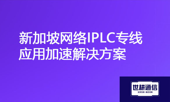 新加坡网络IPLC专线应用加速解决方案.jpg