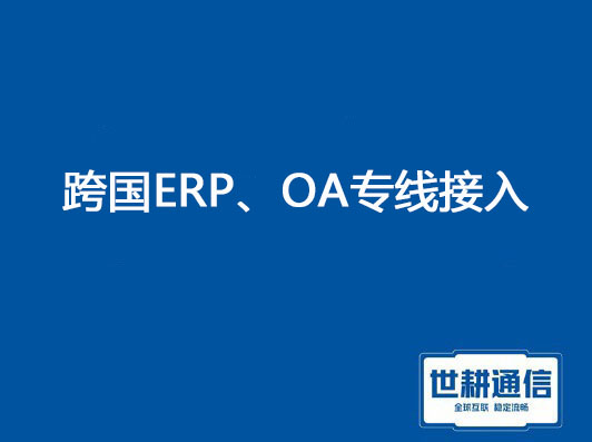 国外访问ERP慢, ERP服务器访问很卡？？？？解决方案//世耕通信ERP、OA专网服务商 