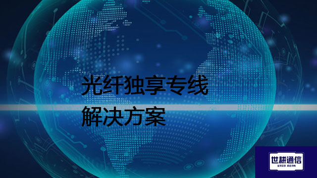 光纤独享专线？？？解决方案//世耕通信全球办公专网专线