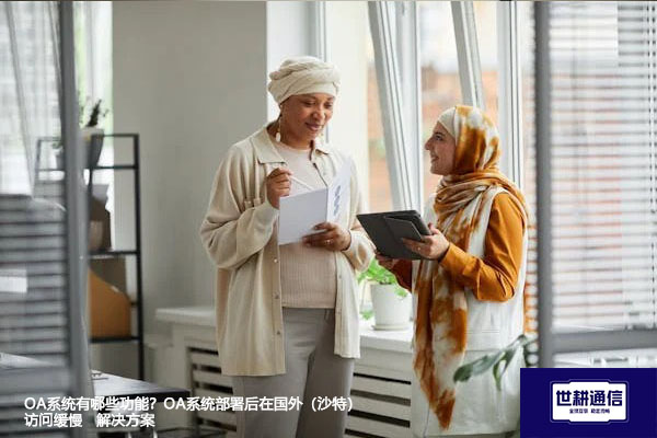 OA系统有哪些功能？OA系统部署后在国外（沙特）访问缓慢 --解决方案//世耕通信全球ERP、OA办公专网专线